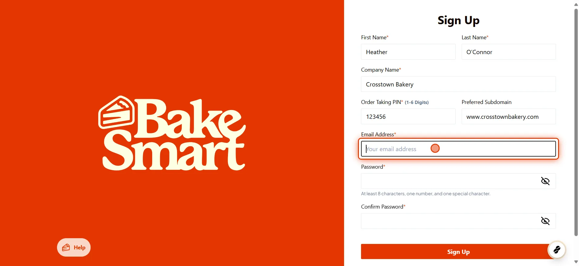 Enter ADMIN Email Address