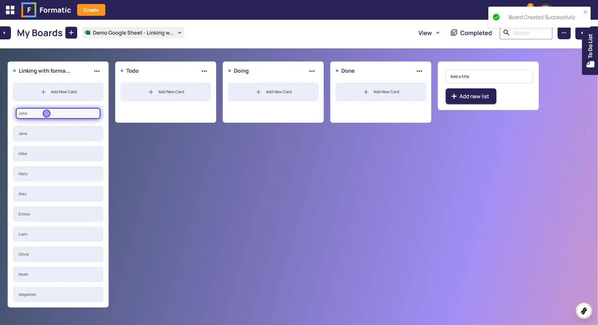 Integrating Google Sheets Tables and Google Form Responses with ...