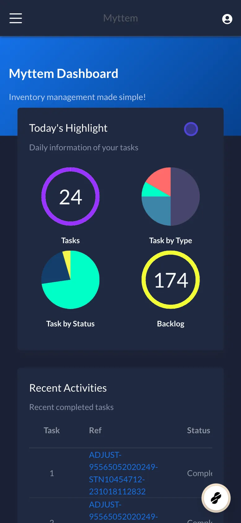 How to Navigate to Stock-Take/Count Page