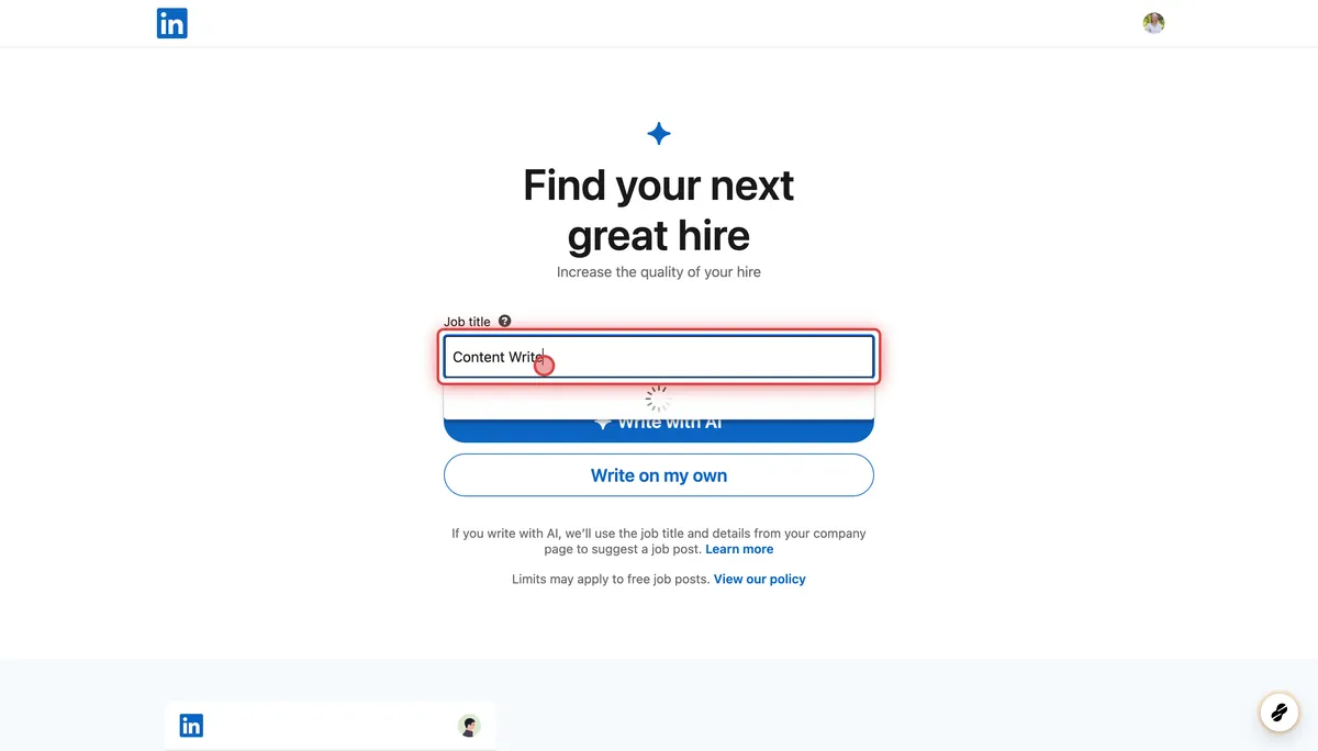 How to post a job ad with screening questions on Linkedin
