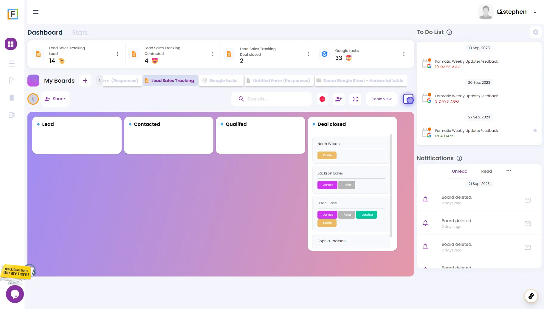 Managing Task Visibility in Board View