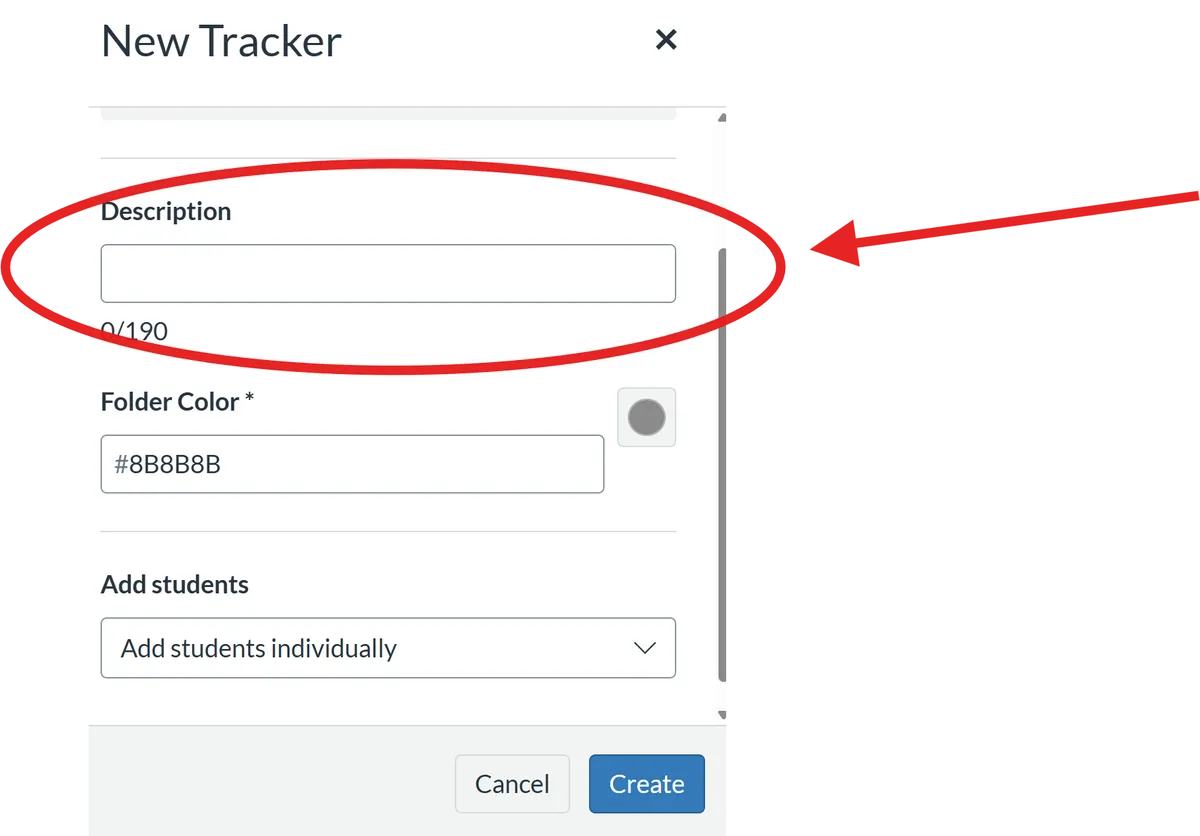 Creating a Tracker 2025