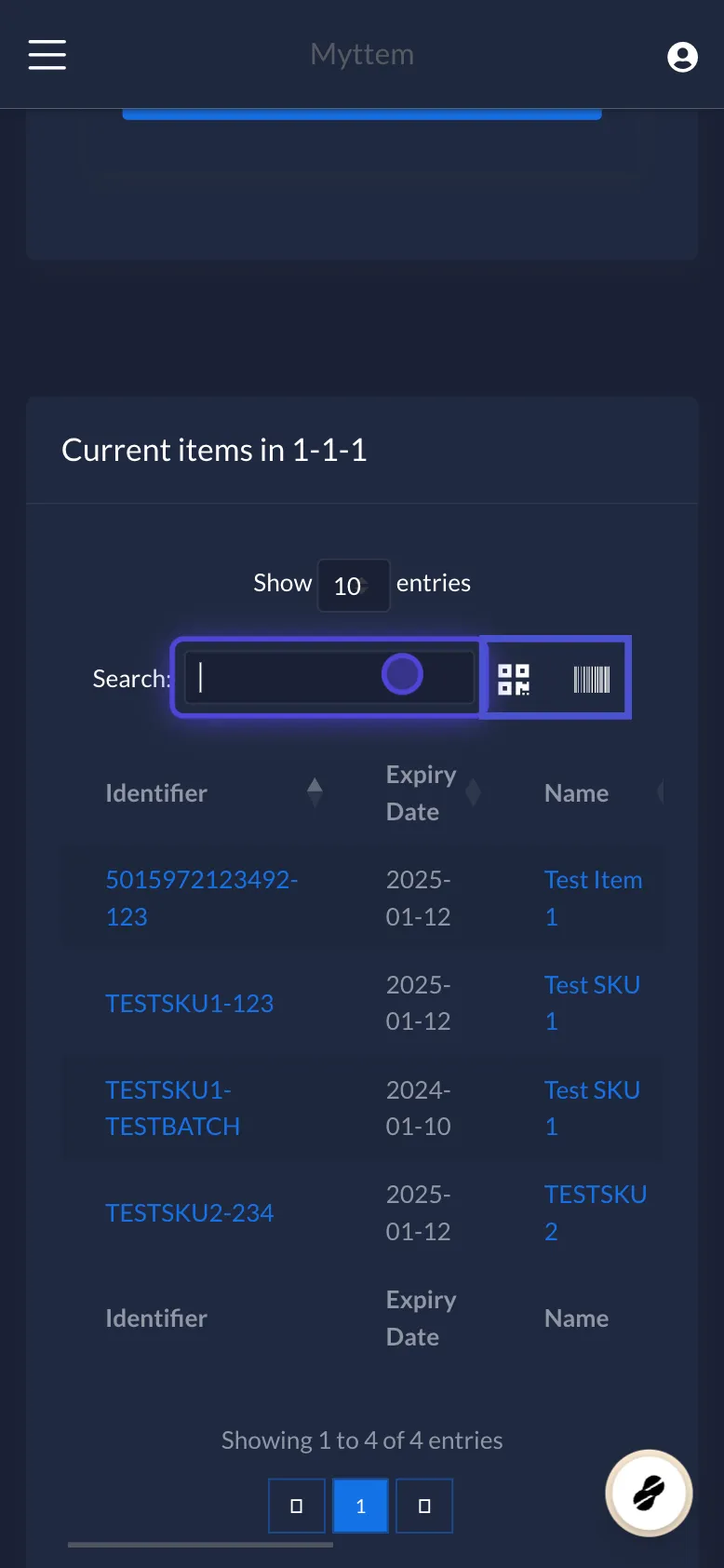 How to Navigate to Stock-Take/Count Page