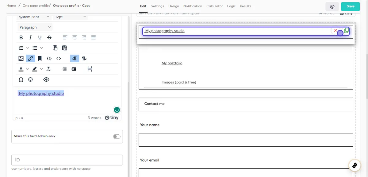 Guide with Formaloo and Formaloo - Dashboard