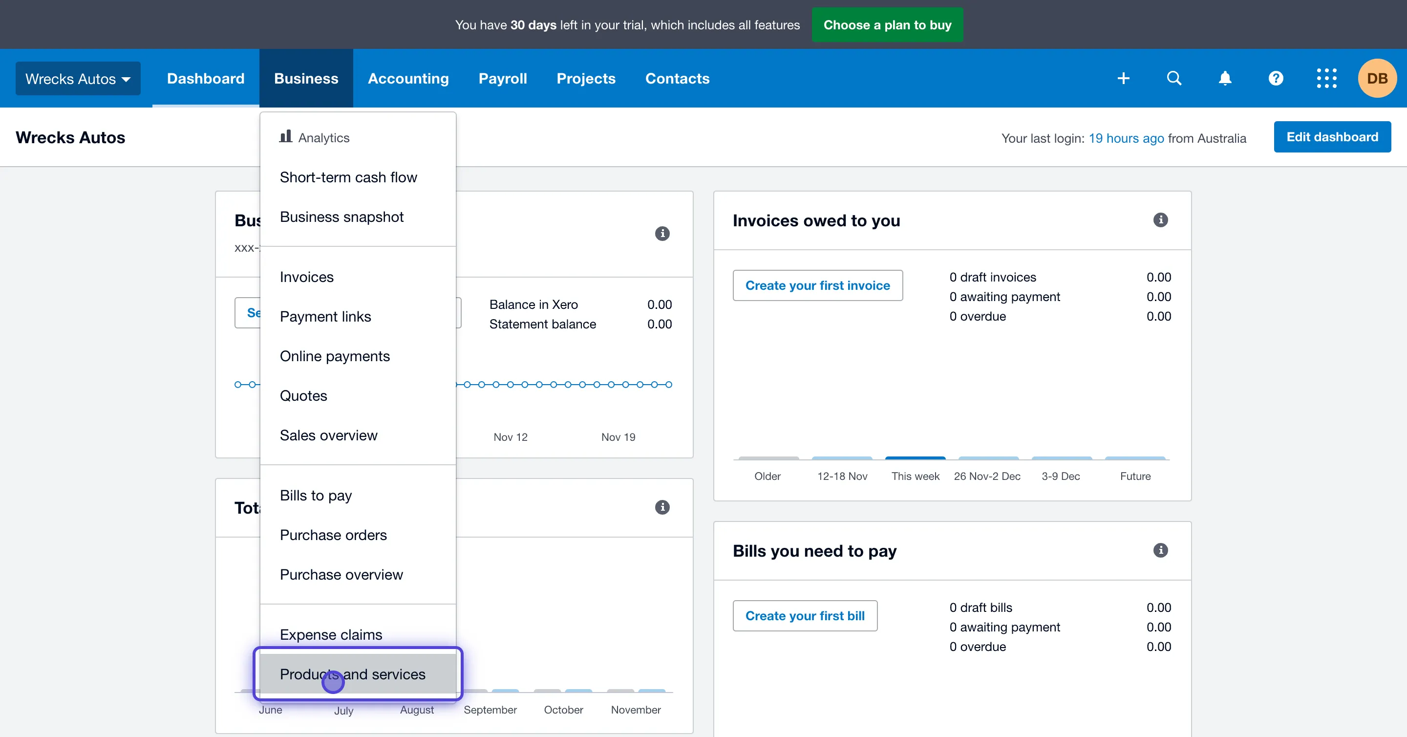How to create inventory items in Xero