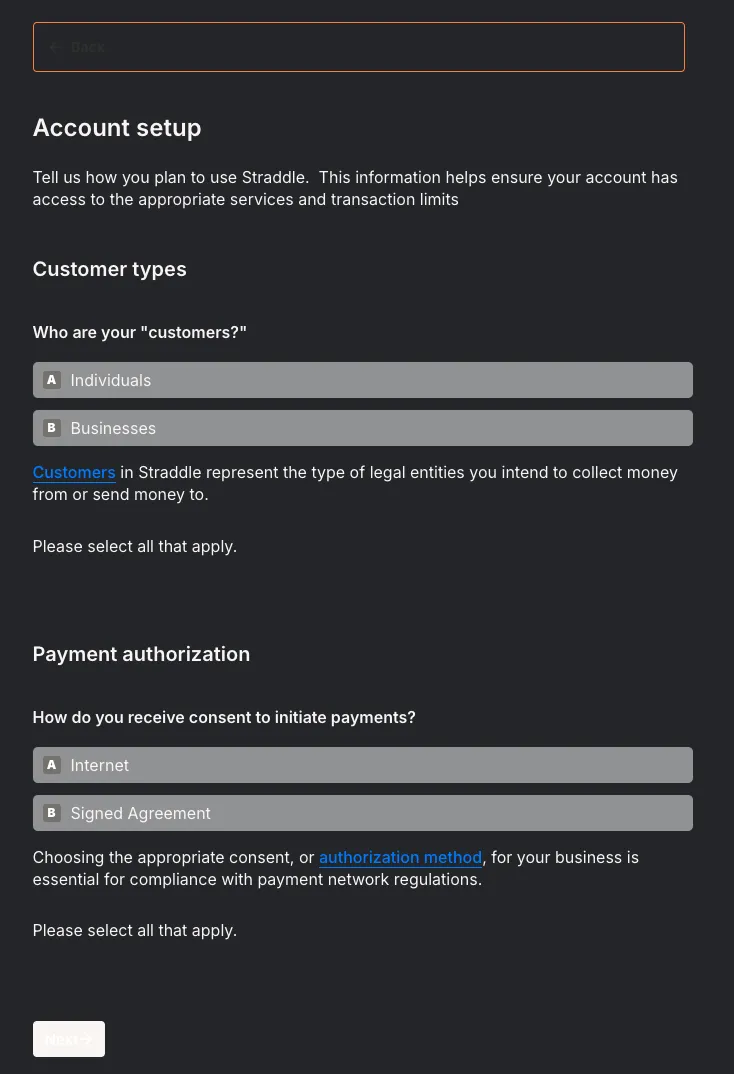 Applying for Production Account