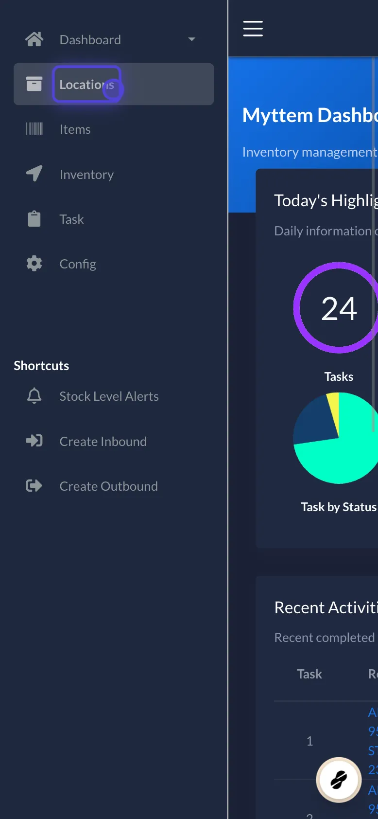 How to Navigate to Stock-Take/Count Page