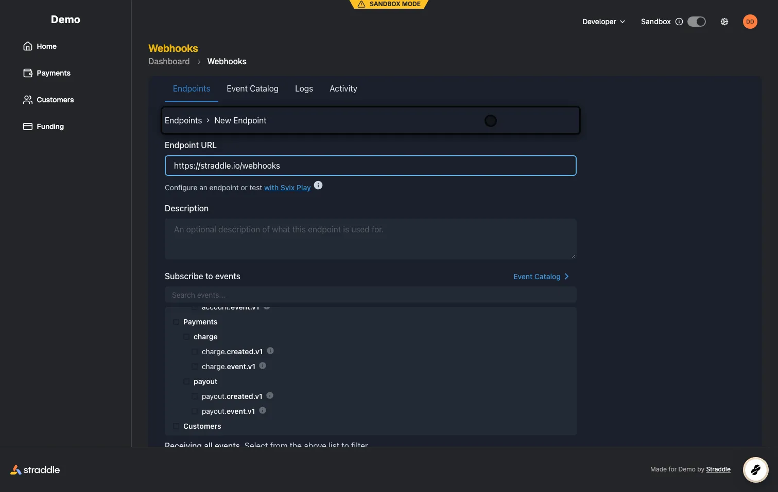 Getting Started with your Sandbox Account