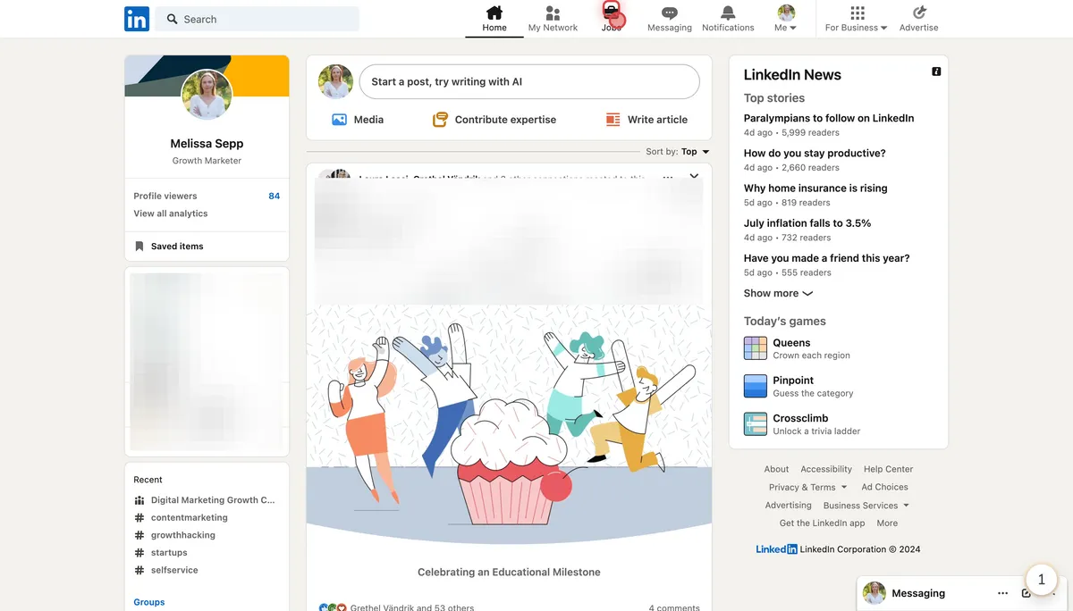 How to post a job ad with screening questions on Linkedin