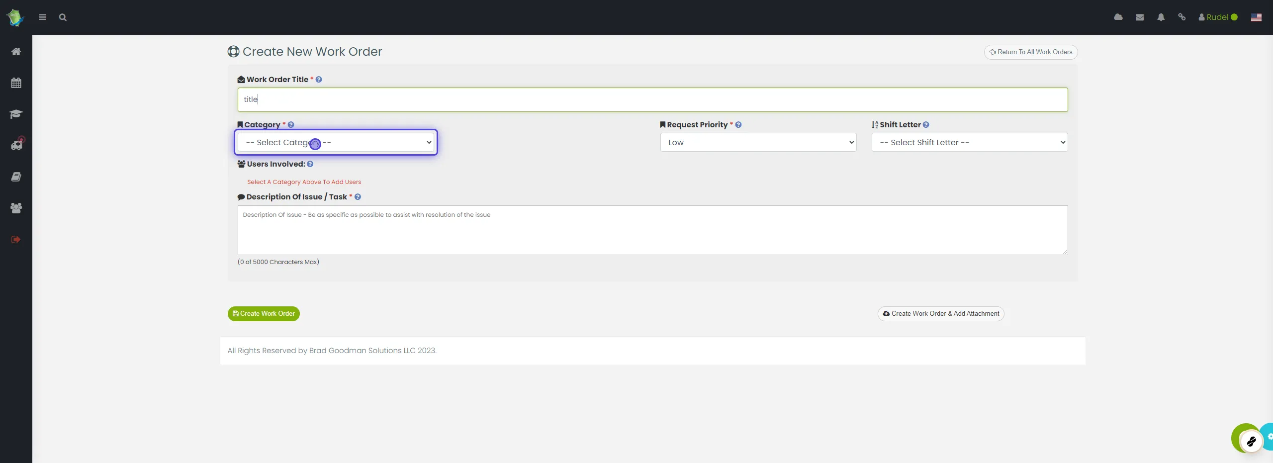 IOps360 - Work Orders