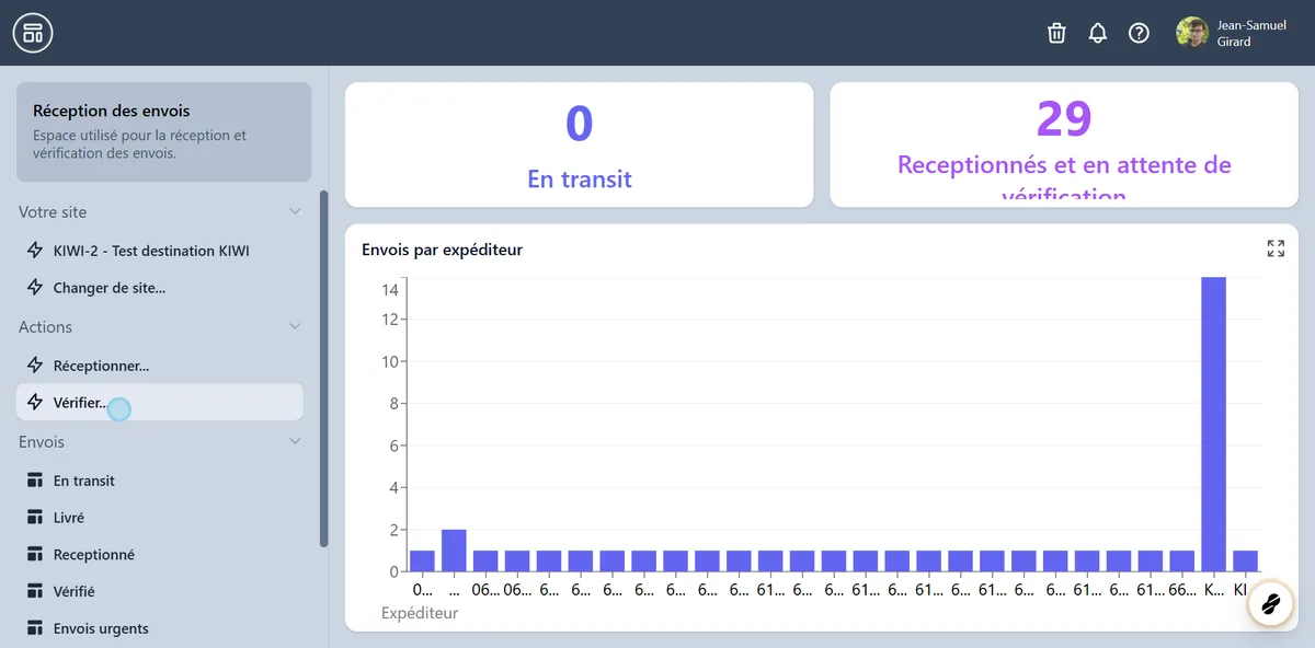 Cliquer sur "Vérifier..."